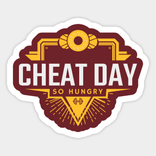 Cheat Day - So Hungry Sticker